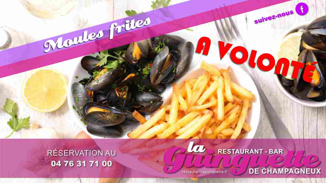 You are currently viewing Moules frites à volonté