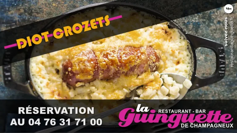 Diot Crozets restaurant bar la guinguette de champagneux