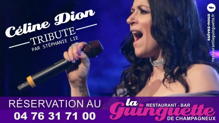 Célin Dion Tribue par Stéphanie Lie à Champagneux en Savoie